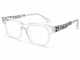 White Chr0me Glasses